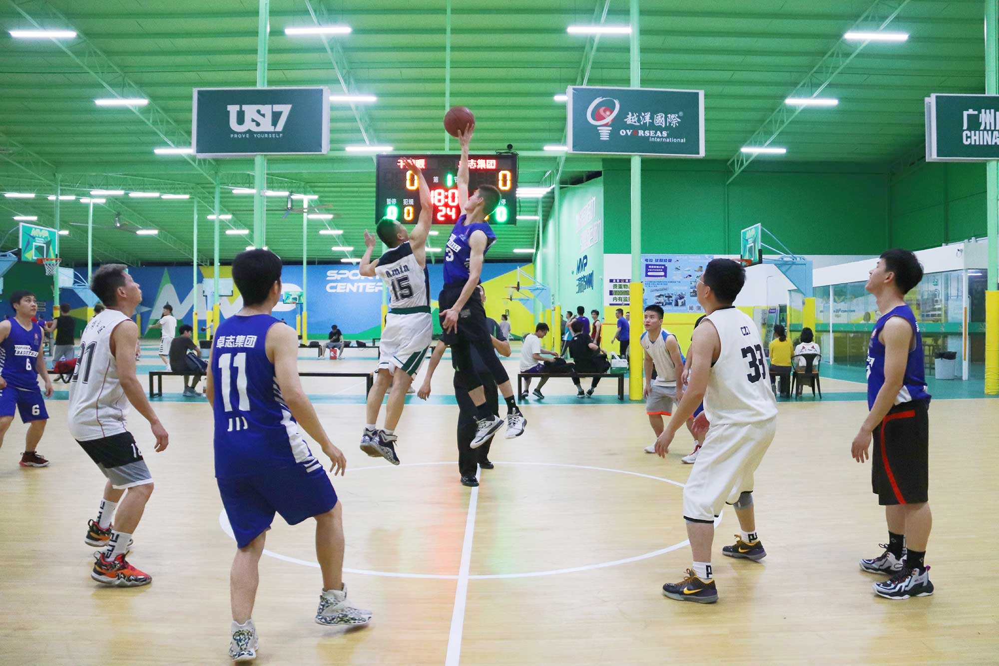 Friendly basketball matches