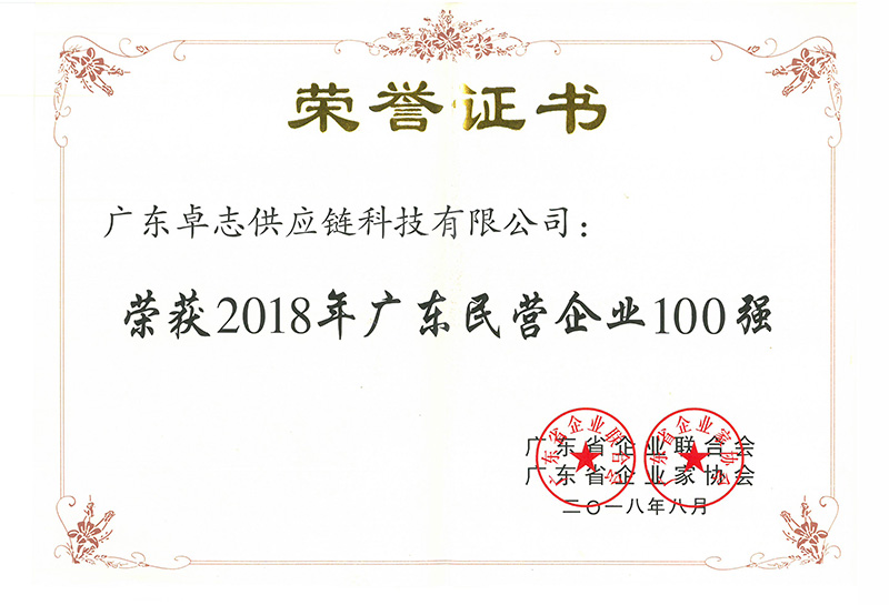 广东民营企业100强